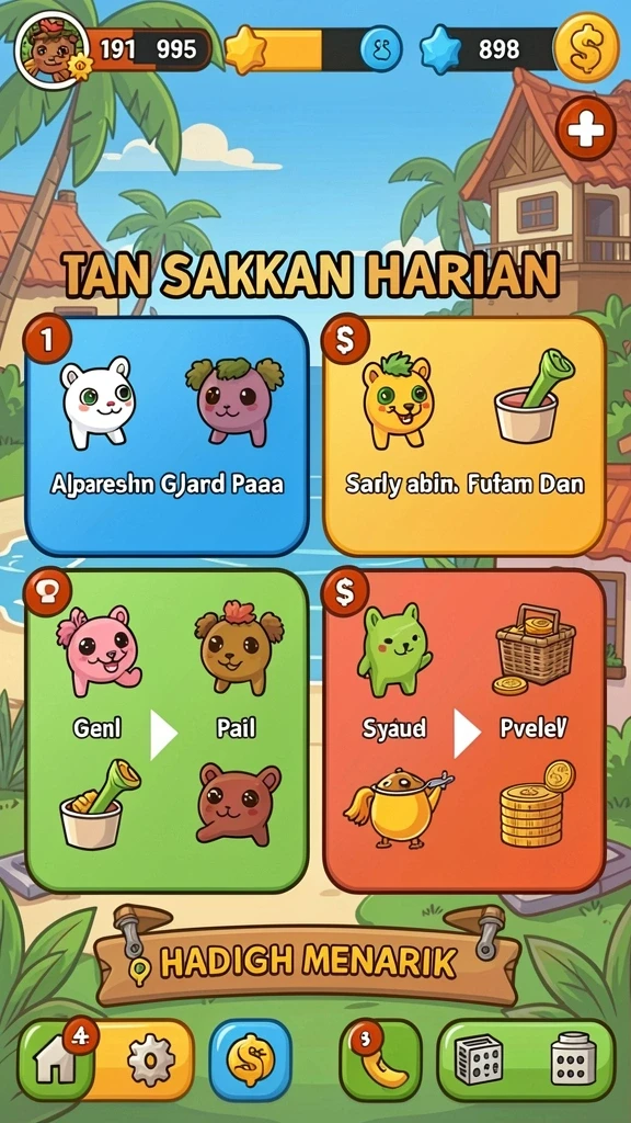 apigacor88 - Tampilan level menantang yang siap untuk dijelajahi.