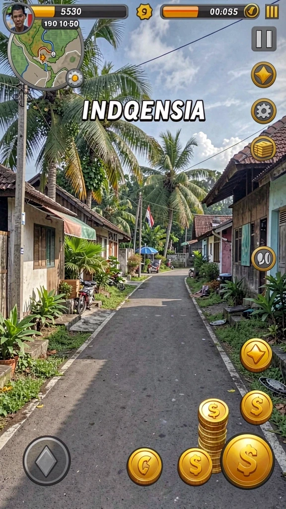 diana4d - Tampilan antarmuka pengguna yang ramah dan menarik.