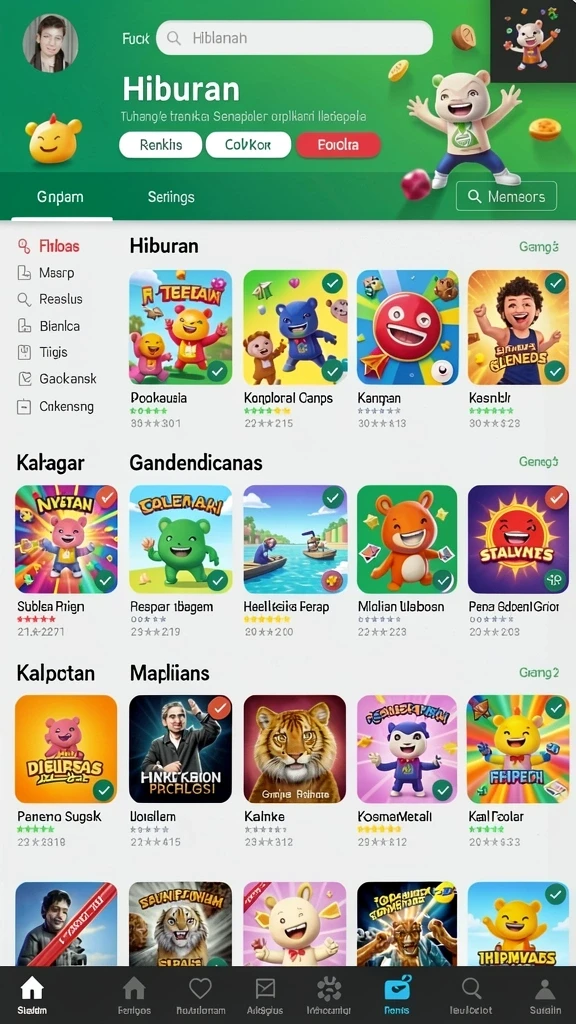 indslot - Tangkapan layar menampilkan antarmuka aplikasi yang user-friendly.