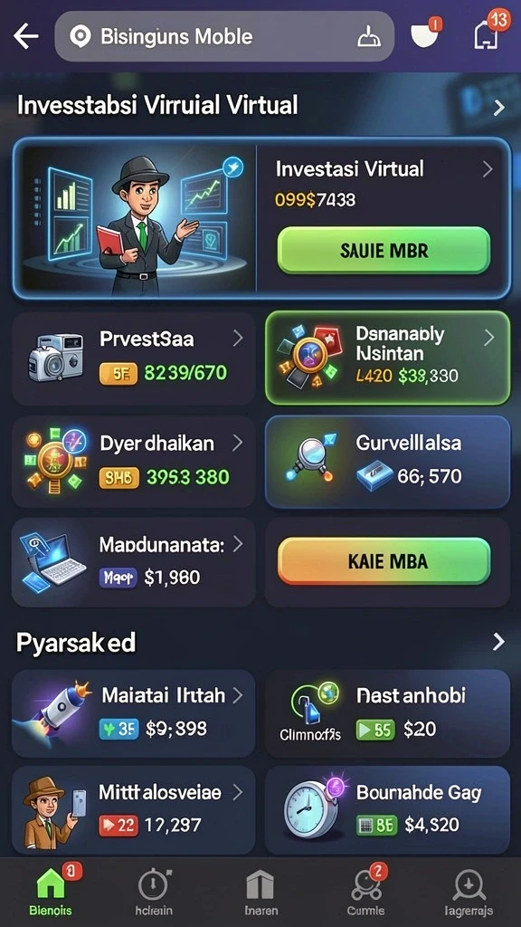 inova77 - Misi seru dengan latar belakang yang indah.