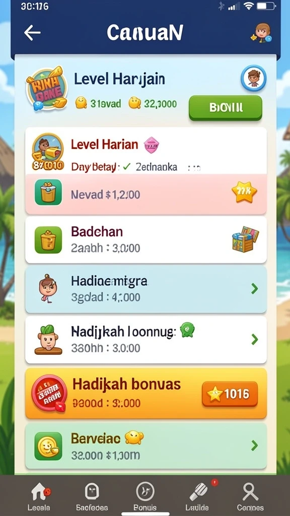 samurai555 - Tangkapan layar menampilkan karakter samurai yang anggun.