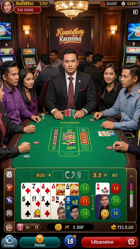 samurai555 - Screenshot menampilkan opsi kustomisasi karakter yang kaya.